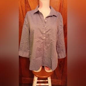 ⭐**NWOT**Van Heusen (stretch) top ⭐ (Bundle 2 Listings With A ⭐ For $15)